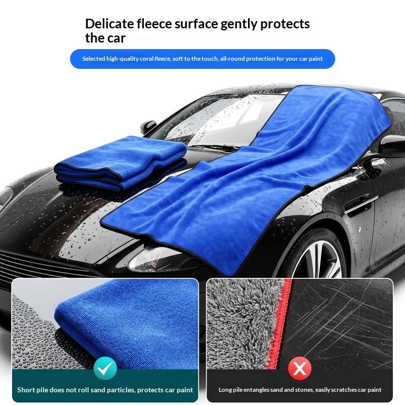 Microfiber Car Drying Towel Super Absorbent - Asciugamano super assorbente per asciugare l'auto,