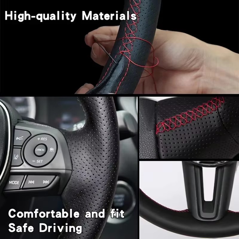 Coprivolante in Vera Pelle Sca - Car Steering Wheel Cover Anti Slip Breathable recensione e prezzo