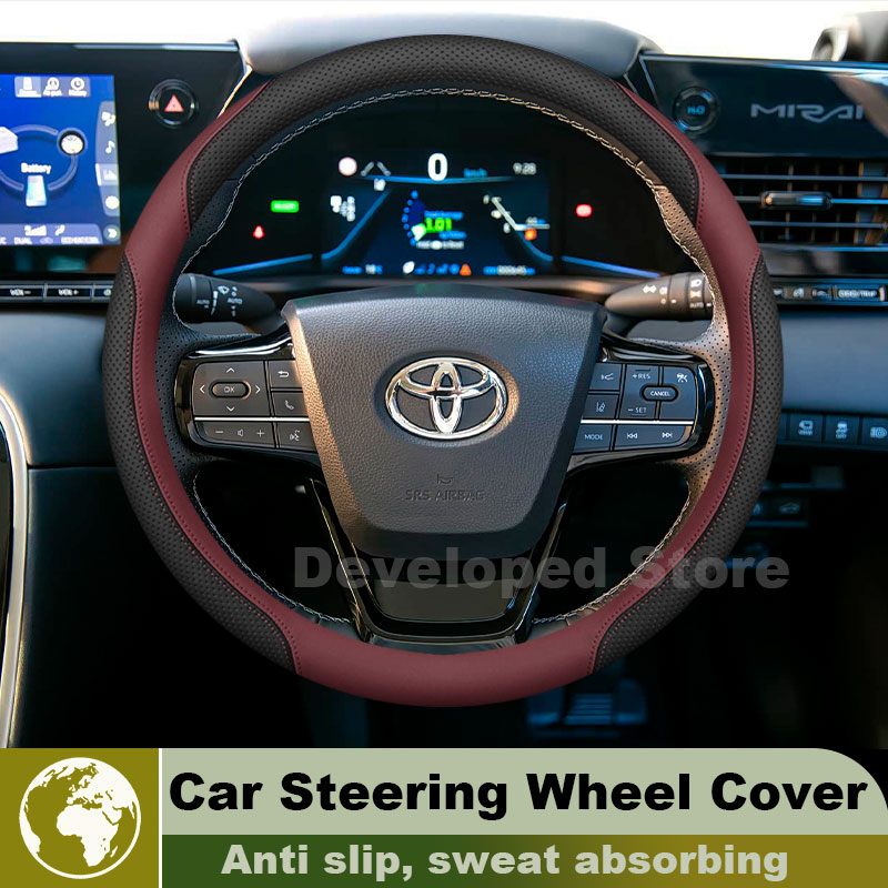 Coprivolante per Toyota HIACE  - Car Steering Wheel Cover Anti Slip Breathable recensione e prezzo