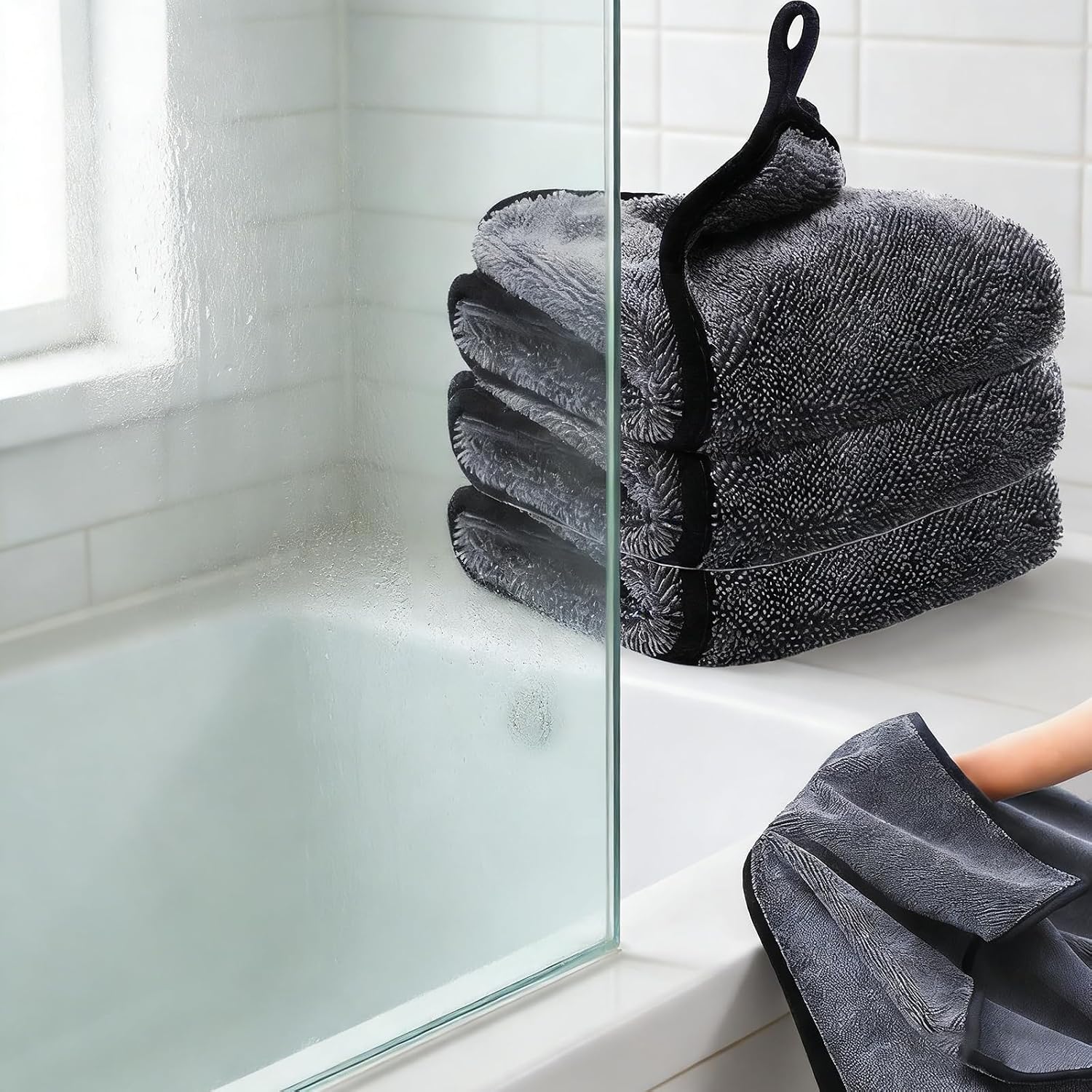 Asciugamano in microfibra per  - Microfiber Car Drying Towel Super Absorbent recensione e prezzo