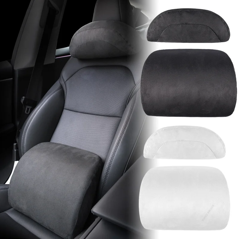 Cuscino per il collo e il supp - Memory Foam Car Neck Pillow Lumbar Support recensione e prezzo