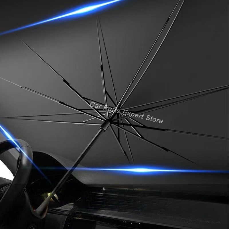 Parasole Pieghevole per Parabr - Car Sunshade Windshield Umbrella Foldable recensione e prezzo