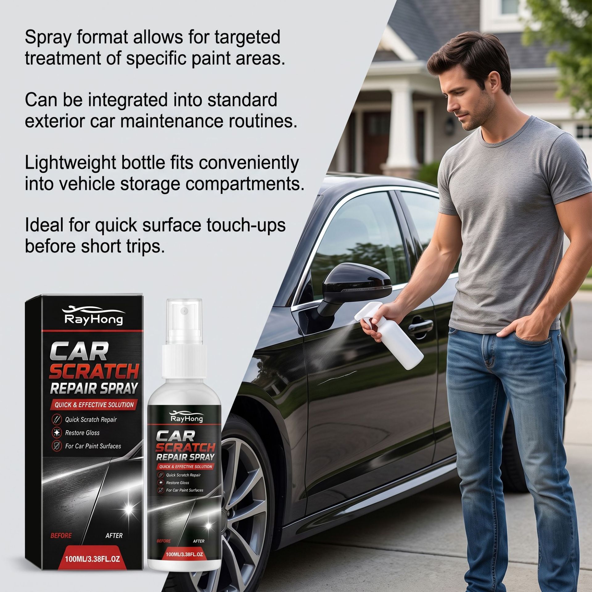 Spray Nano Rimuovi Graffi Auto - Car Care recensione e prezzo