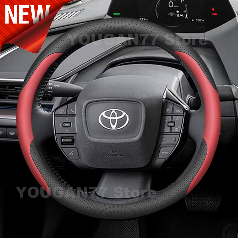 Coprivolante in pelle per Toyo - Car Steering Wheel Cover Anti Slip Breathable recensione e prezzo