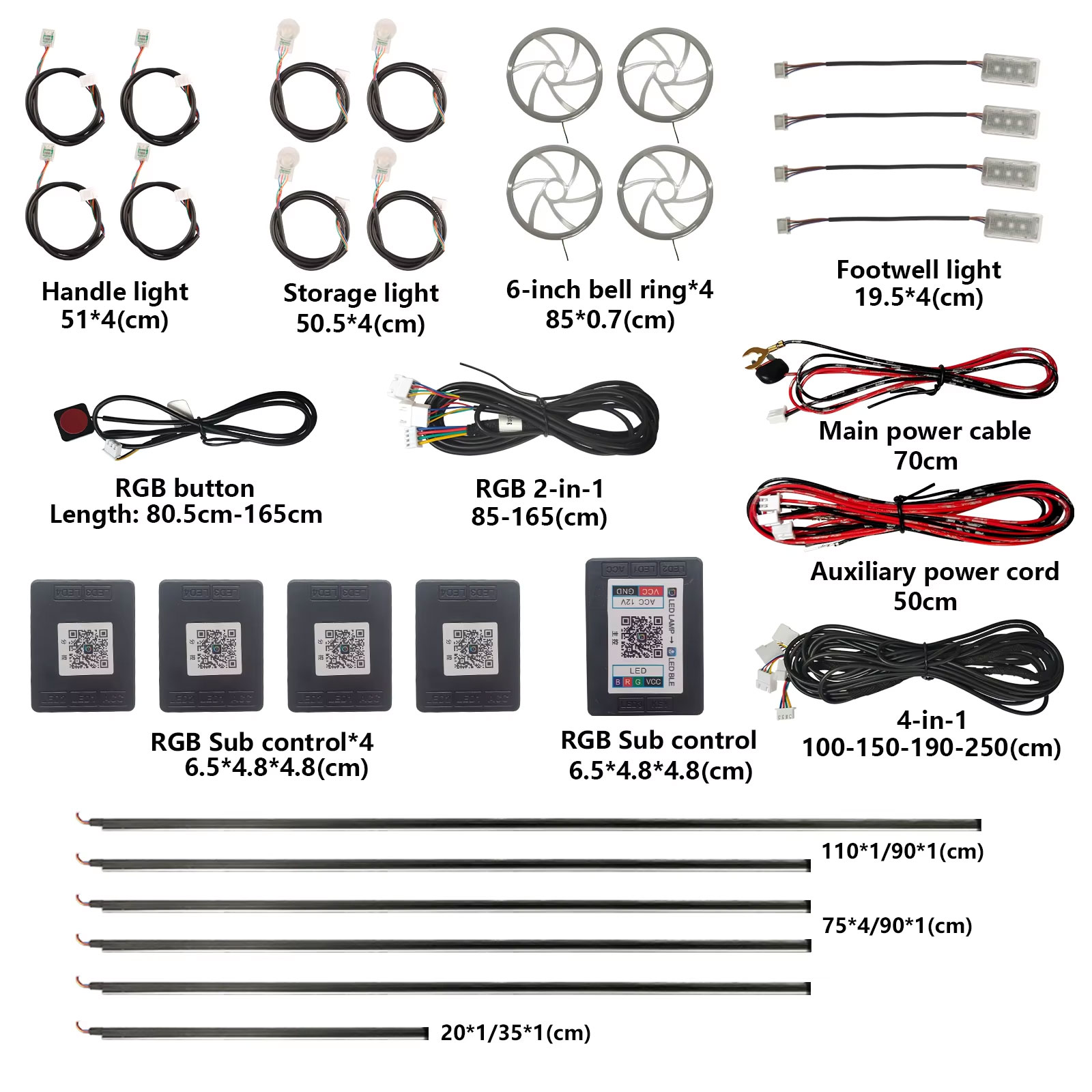Per Luci Ambientali, App Unive - Led Ambient Interior Car Lights App Control recensione e prezzo